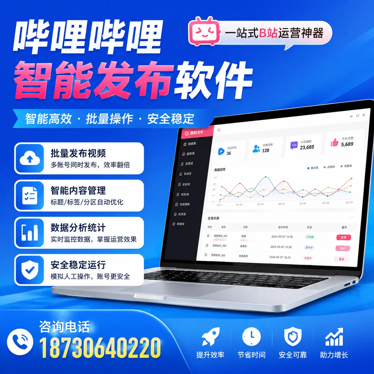 如何通过哔哩哔哩智能发布软件提升 柳州 企业曝光率